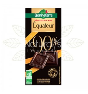 TABLETTE CHOCOLAT 100 % CACAO - 80 GR