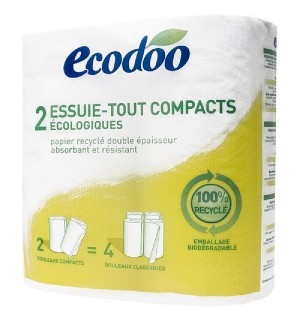 ESSUIE-TOUT COMPACT RECYCLE - 2 ROULEAUX