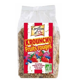 KROUNCHY FRUITS ROUGES - 500 GR