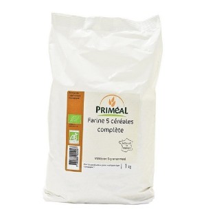FARINE COMPLETE 5 CEREALES - 1 KG