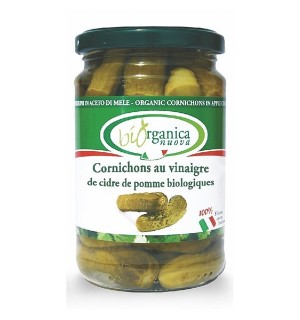 CORNICHONS AU VINAIGRE CIDRE DE POMMES - 280 GR