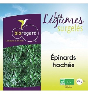 EPINARDS HACHES GALETS - 600 GR