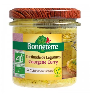 TARTINADE COURGETTE CURRY - 135 GR